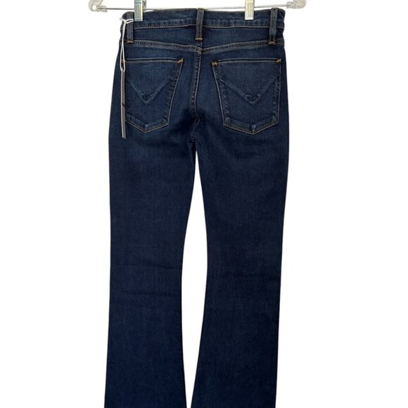 NWT Hudson Jeans Nico Bootcut Midrise Petite Dark Wash See Measurements New - Picture 2 of 10